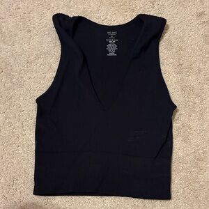 miami Deep Black Tank Top